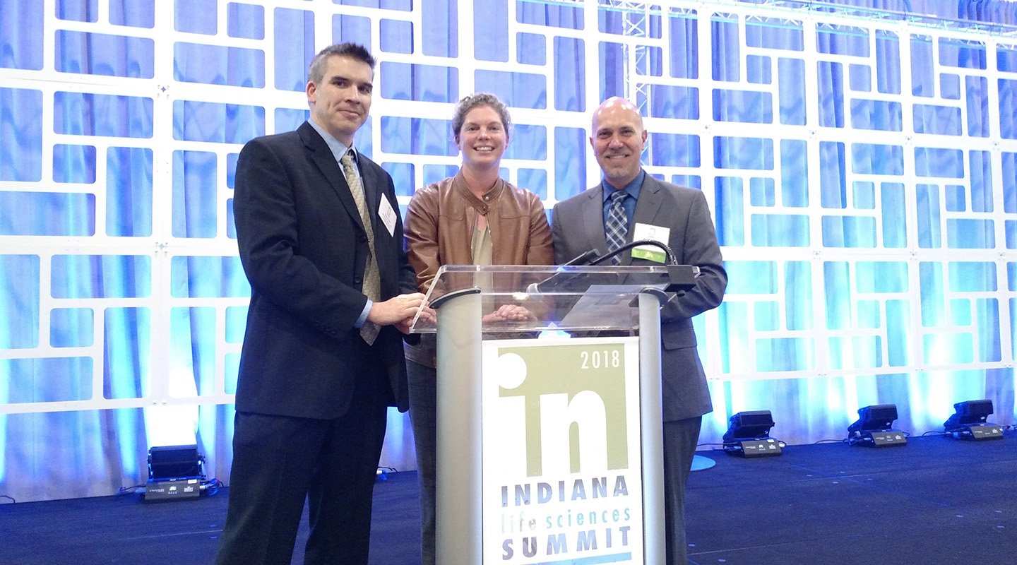 Regenstrief and IU Fairbanks School of Public Health Team Wins Inaugural BioCrossroads Indiana Inject Tech Challenge