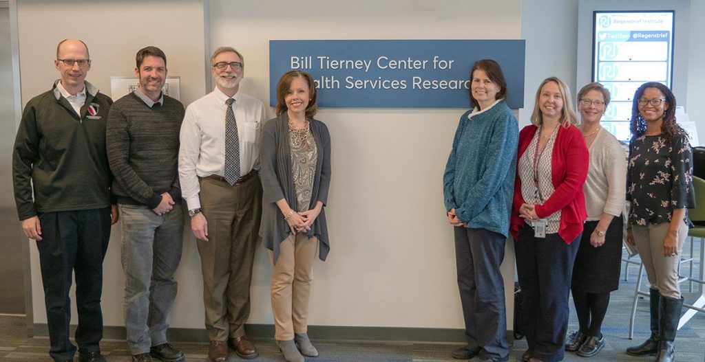 group photo of Regenstrief Health Services Research scientists