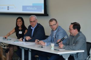 Panel during Indiana Startup Day