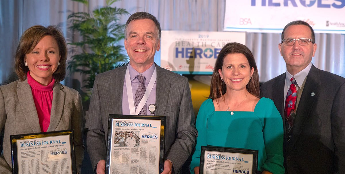 Regenstrief Scientists Honored as Health Care Heroes by Indianapolis Business Journal