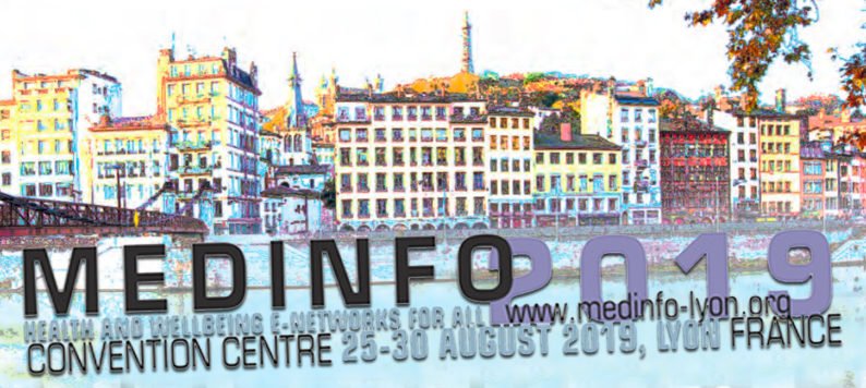 MedInfo 2019 Conference graphic