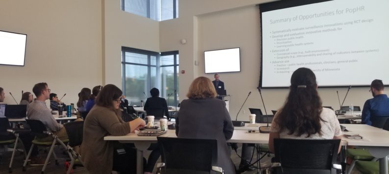 advancing population health informatics workshop