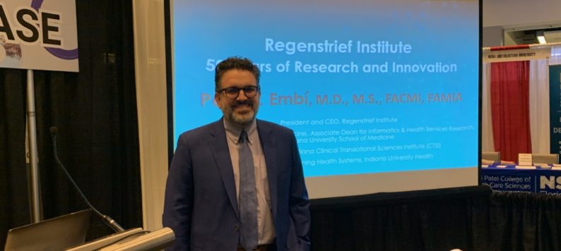Peter Embi presents at AMIA 2019