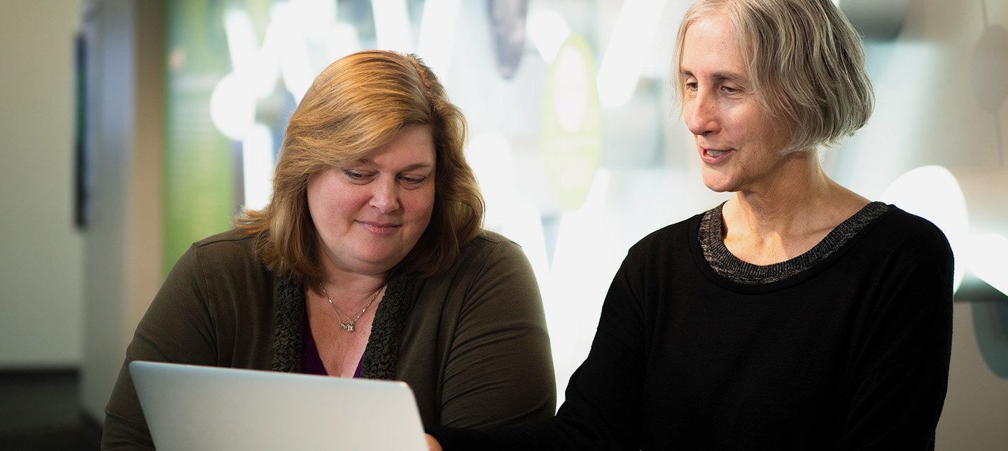 Jennifer Shivers and Theresa Cullen, M.D.