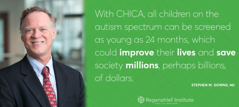Stephen Downs, MD on CHICA tool increasing autism screening