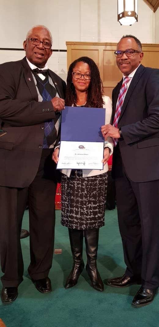 Johnanne Eliacin receives award from Congressional Black Caucus Veterans Braintrust