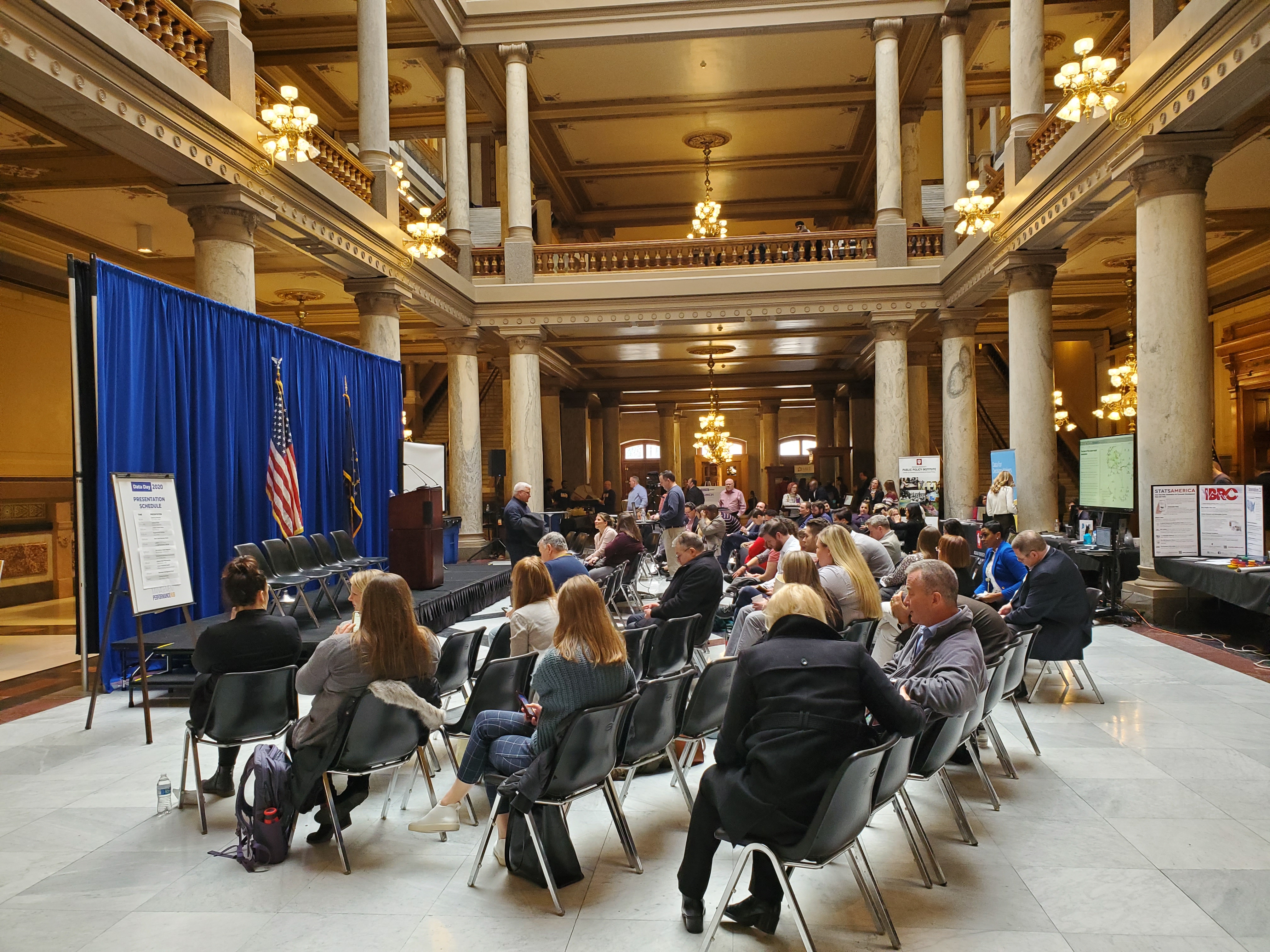 Crowds at MPH Data Day