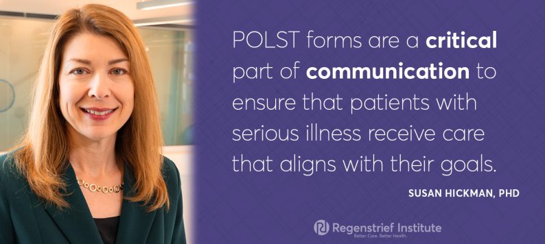 POLST form helps communicate care preferences