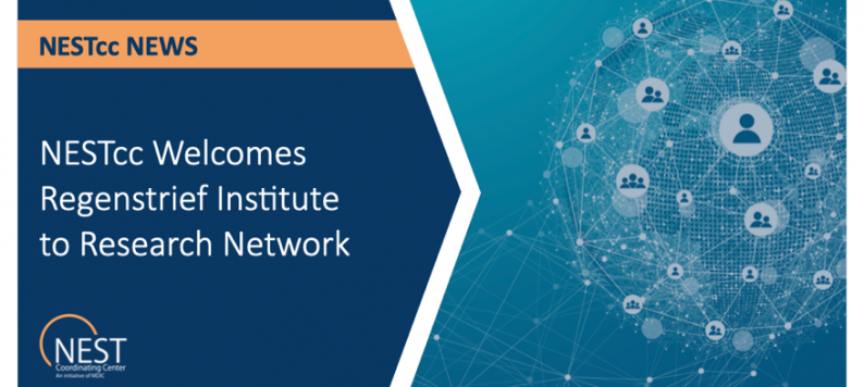 Nestcc welcomes Regenstrief to research network announcement board