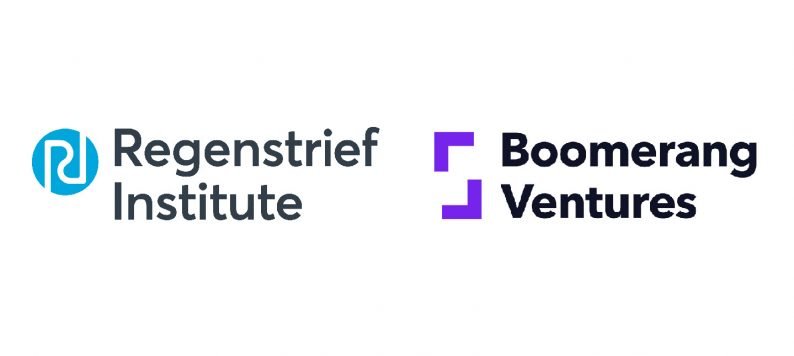 Regenstrief and Boomerang Ventures logos to announce partnership