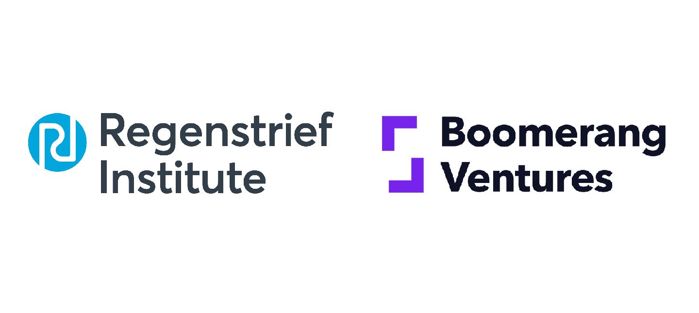 Regenstrief and Boomerang Ventures logos to announce partnership