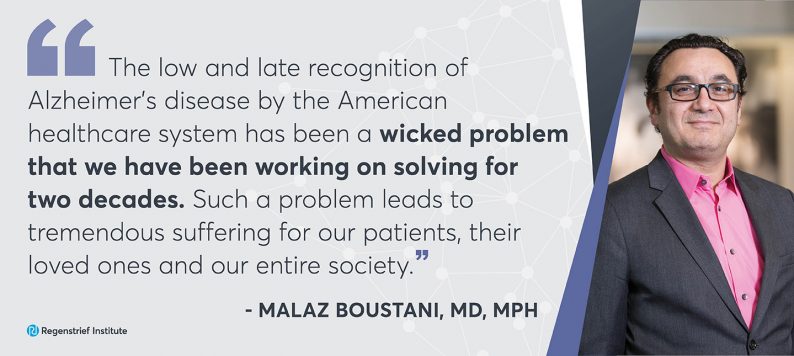 Quote about digital markers for early identification of Alzheimer's