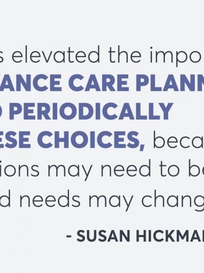 POLST and other advance medical planning should not be a one-time conversation