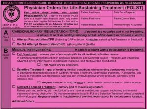 POLST form