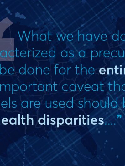 AI models can predict individual risk of hospitalization for COVID using HIE data