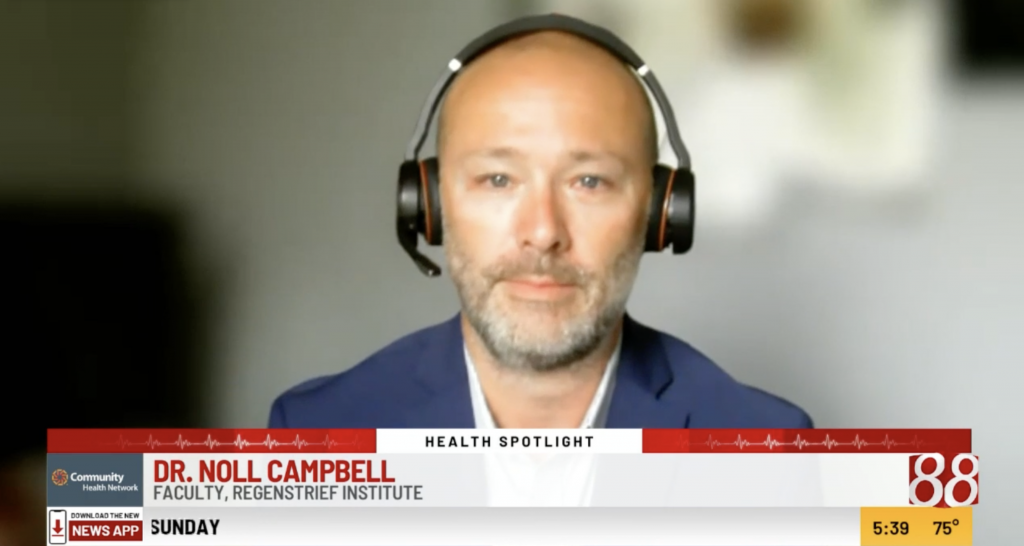 Dr. Campbell interviewed by WISHTV Regenstrief Institute
