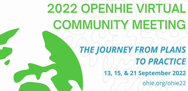 OpenHIE to host virtual community meeting over...