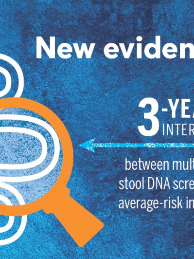 New study provides evidence for three-year interval for multi-target stool DNA screening for those at average risk of colon cancer