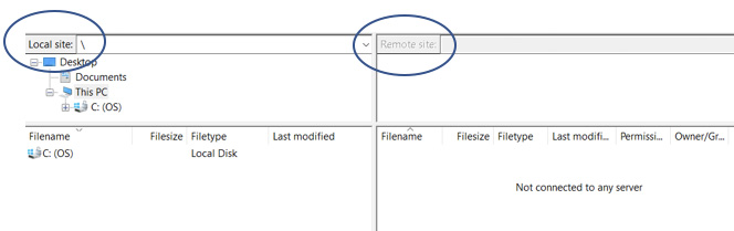 Transfer Data Package .zip File to the LHB SFTP