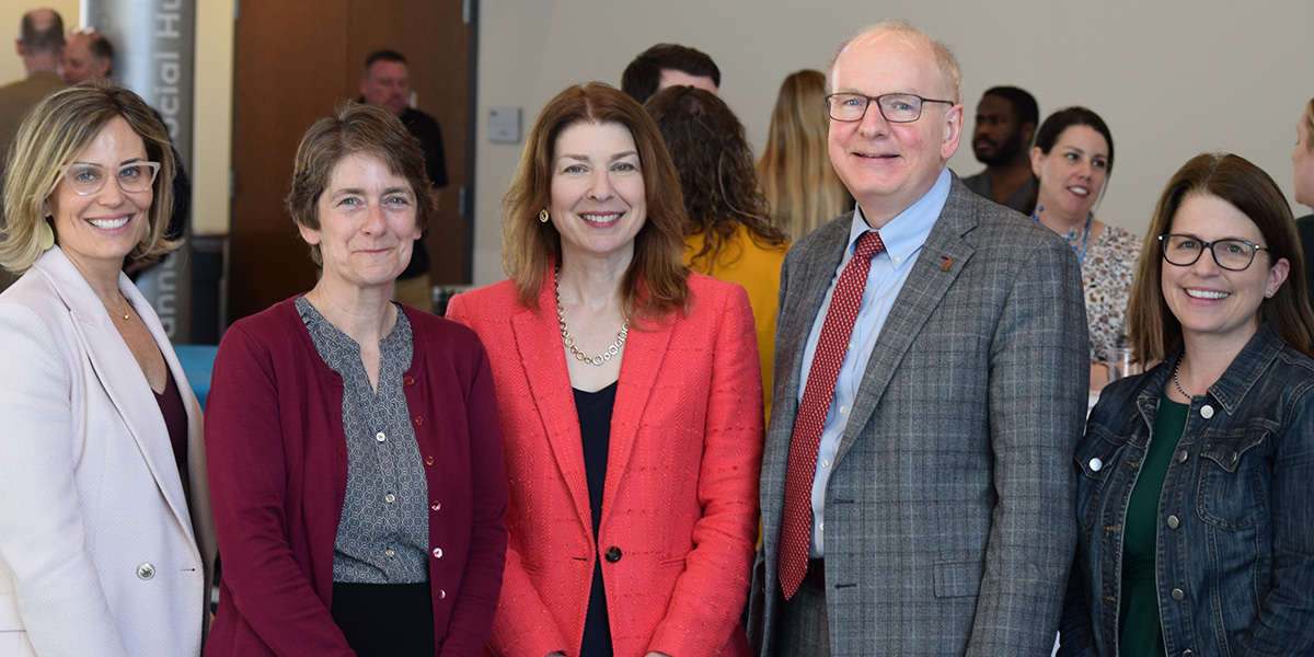 Interim President and CEO Susan Hickman honored with reception