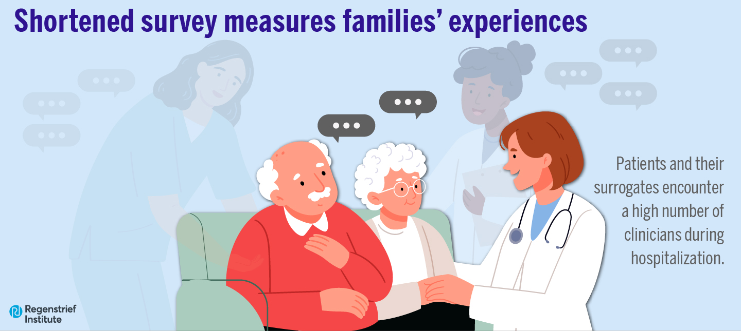 Measuring communication experiences of families of inpatients unable to make decisions for themselves