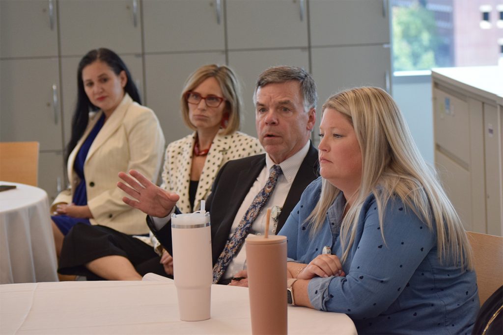 CMS Innovation Center visits with Indianabased team