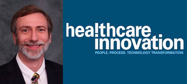 photo of Michael Weiner, M.D. with Healthcare Innovation logo