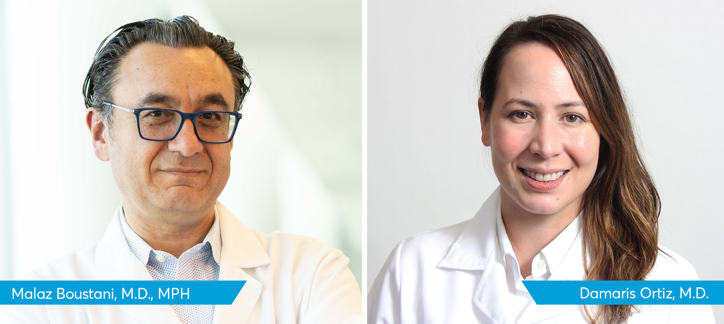 Malaz Boustani, M.D., MPH and Damaris Ortiz, M.D.