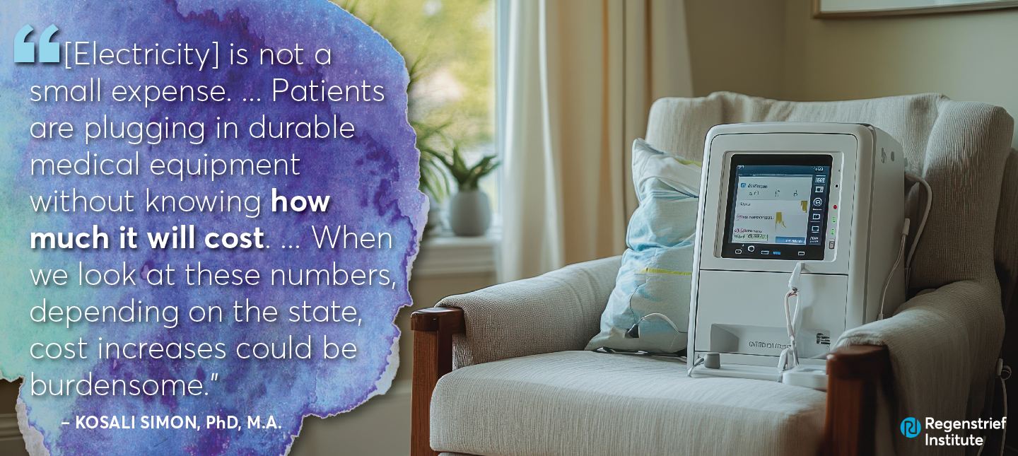 photo showing an at-home dialysis machine